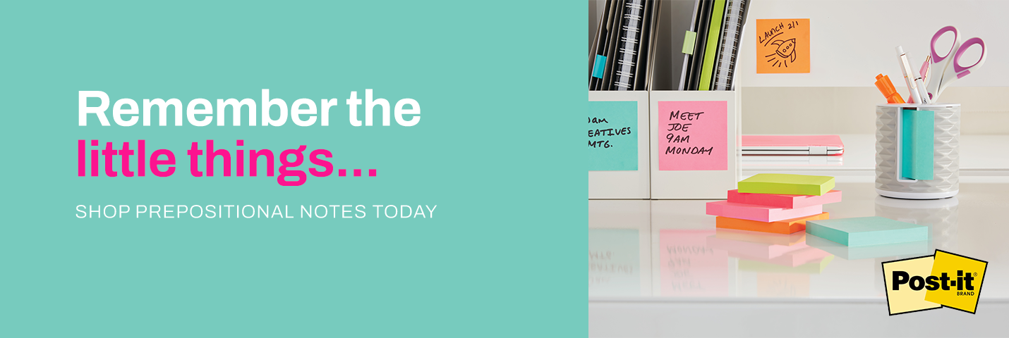post it-books pads and forms